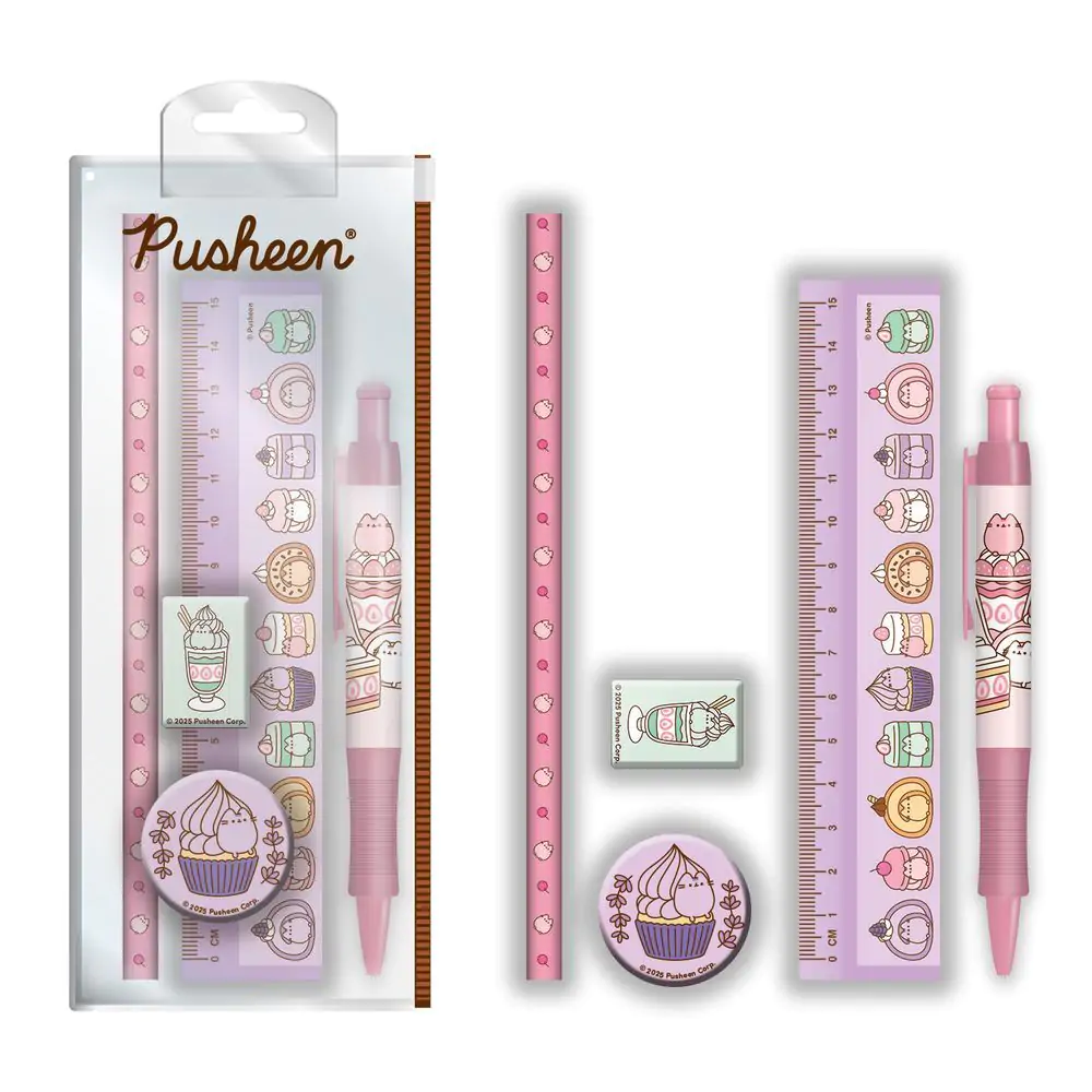 Pusheen stationary set product photo