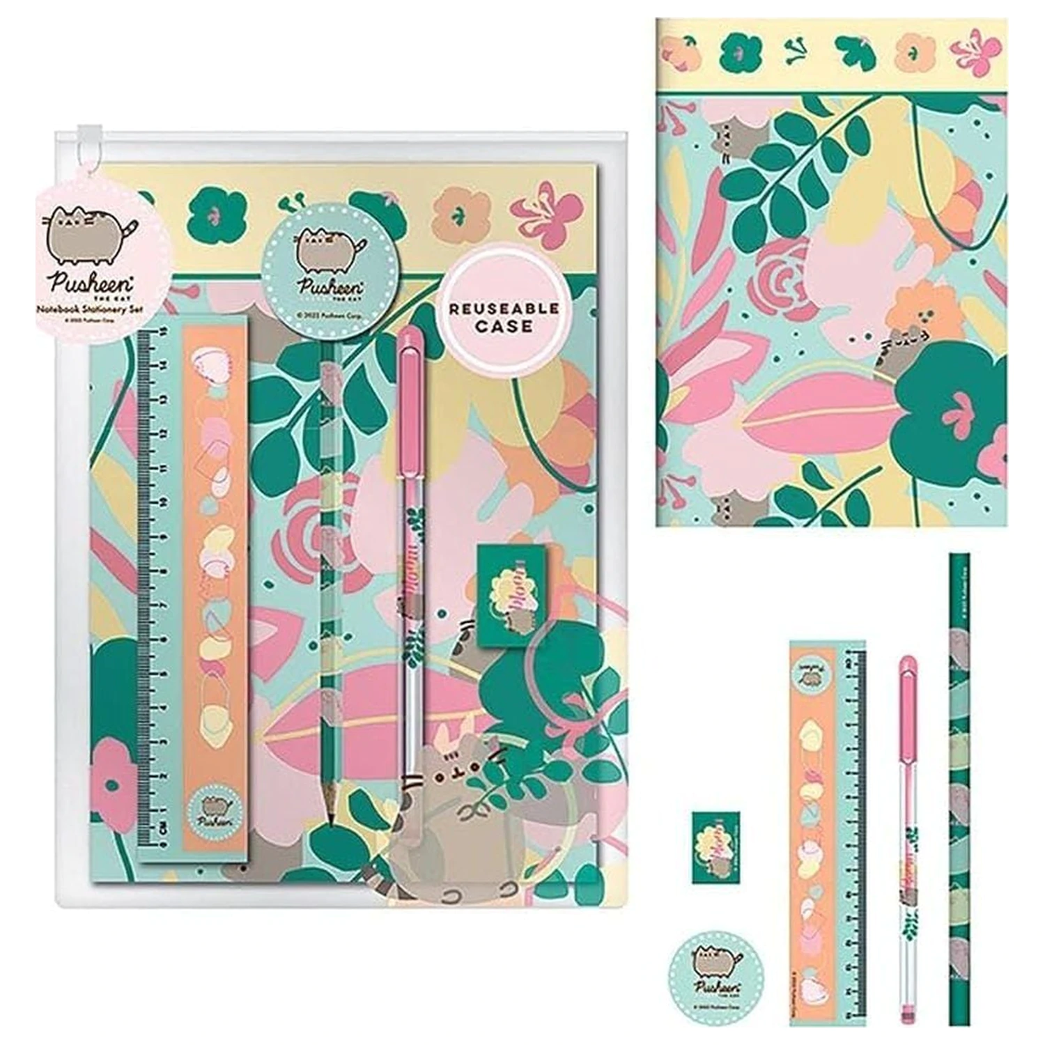Pusheen stationery set product photo