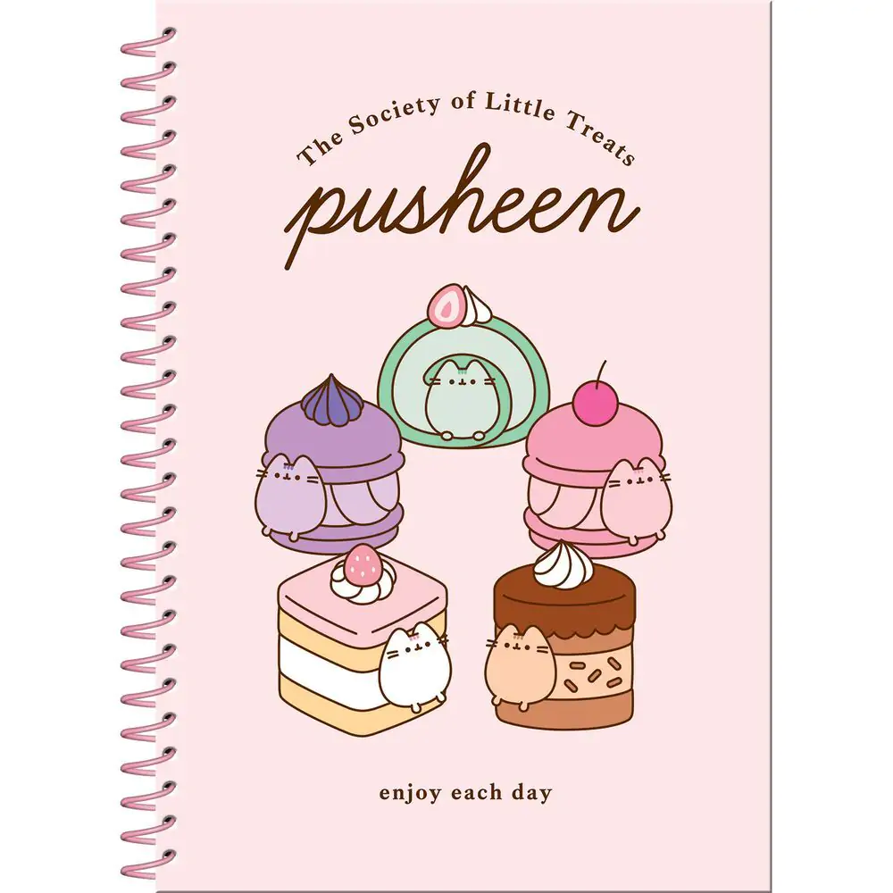 Pusheen notebook product photo
