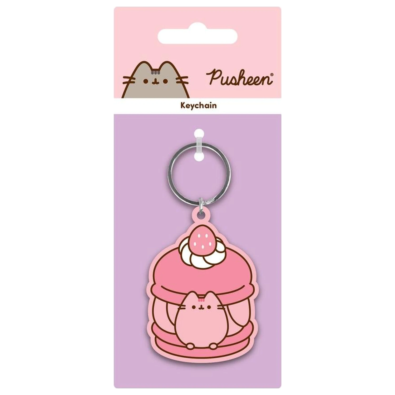 Pusheen Macarons PVC Keychain product photo