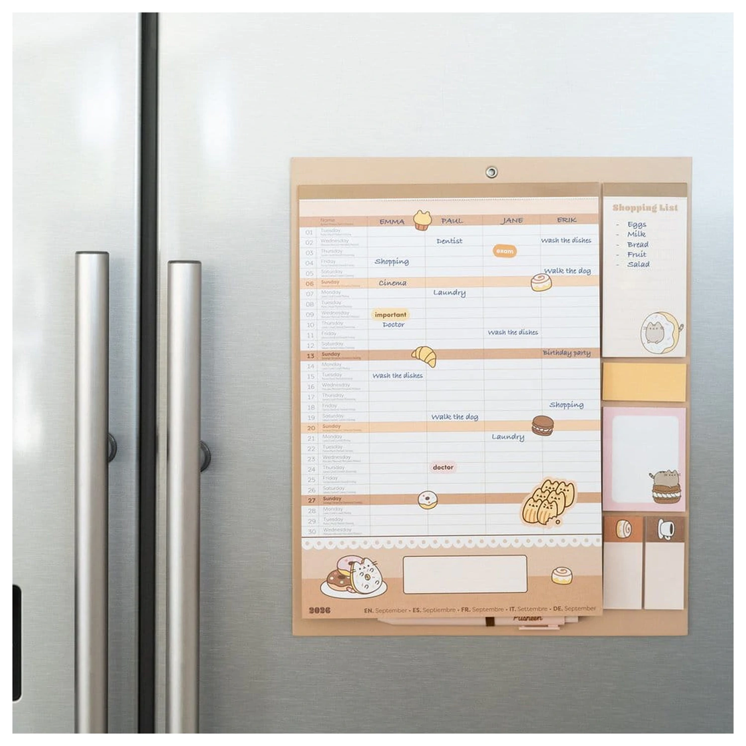 Pusheen Magnetic Planner 2026/27 30 x 35 cm product photo