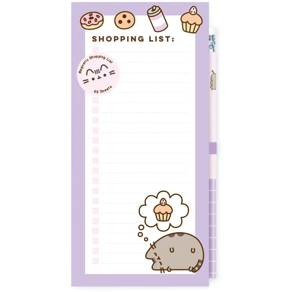 Pusheen magnetic notepads product photo