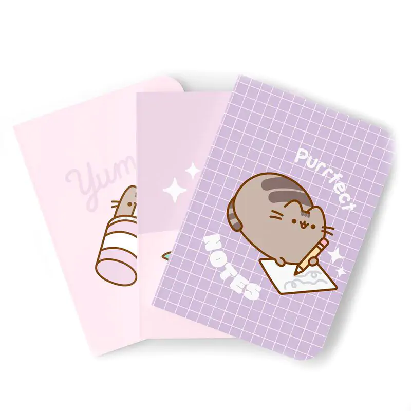 Pusheen Moments pack 3 A5 notebooks product photo