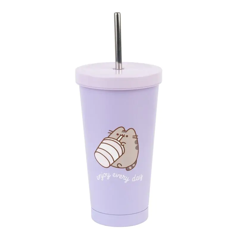 Pusheen Moments straw tumbler 550ml product photo