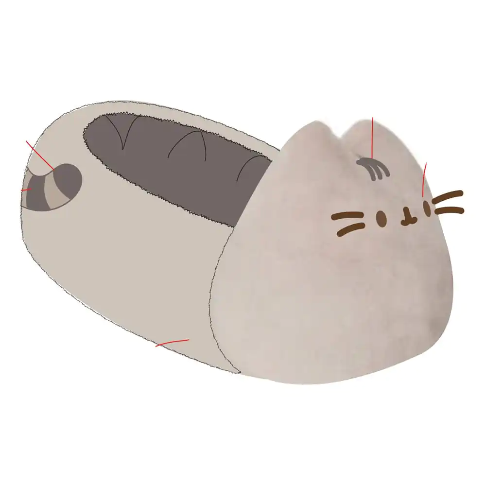 Pusheen Mens Slippers L-XL product photo