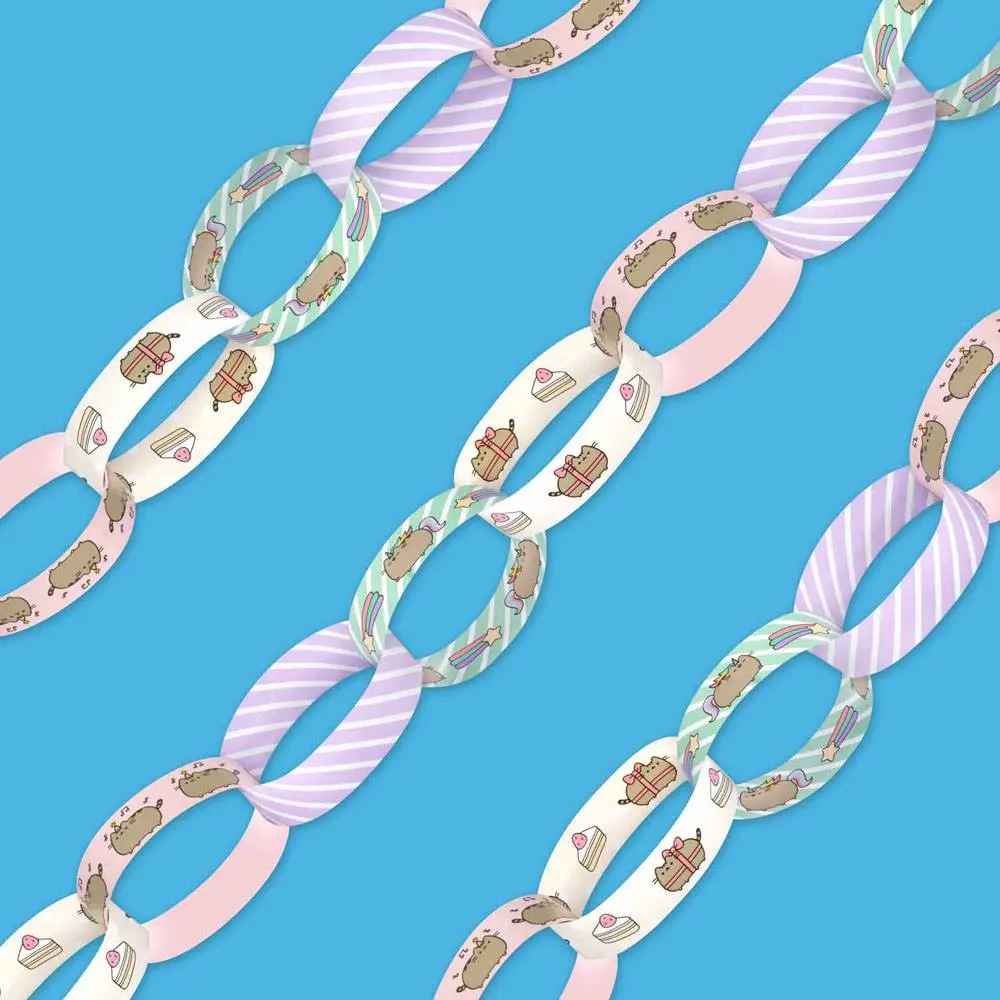 Pusheen Party Paper Chains (80 Rings) product photo