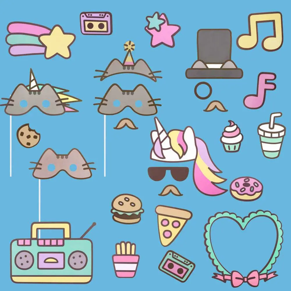 Pusheen Party Photo Booth Kit product photo