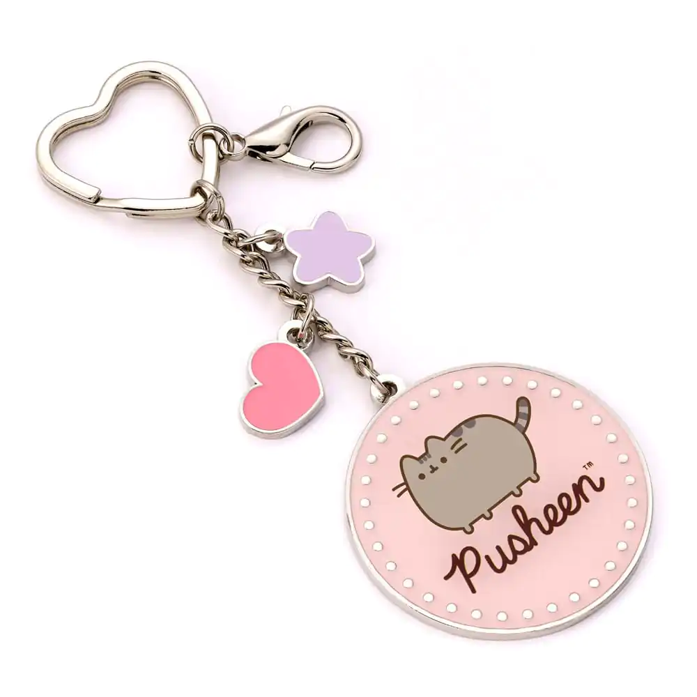 Pusheen Keychain Pink Name termékfotó