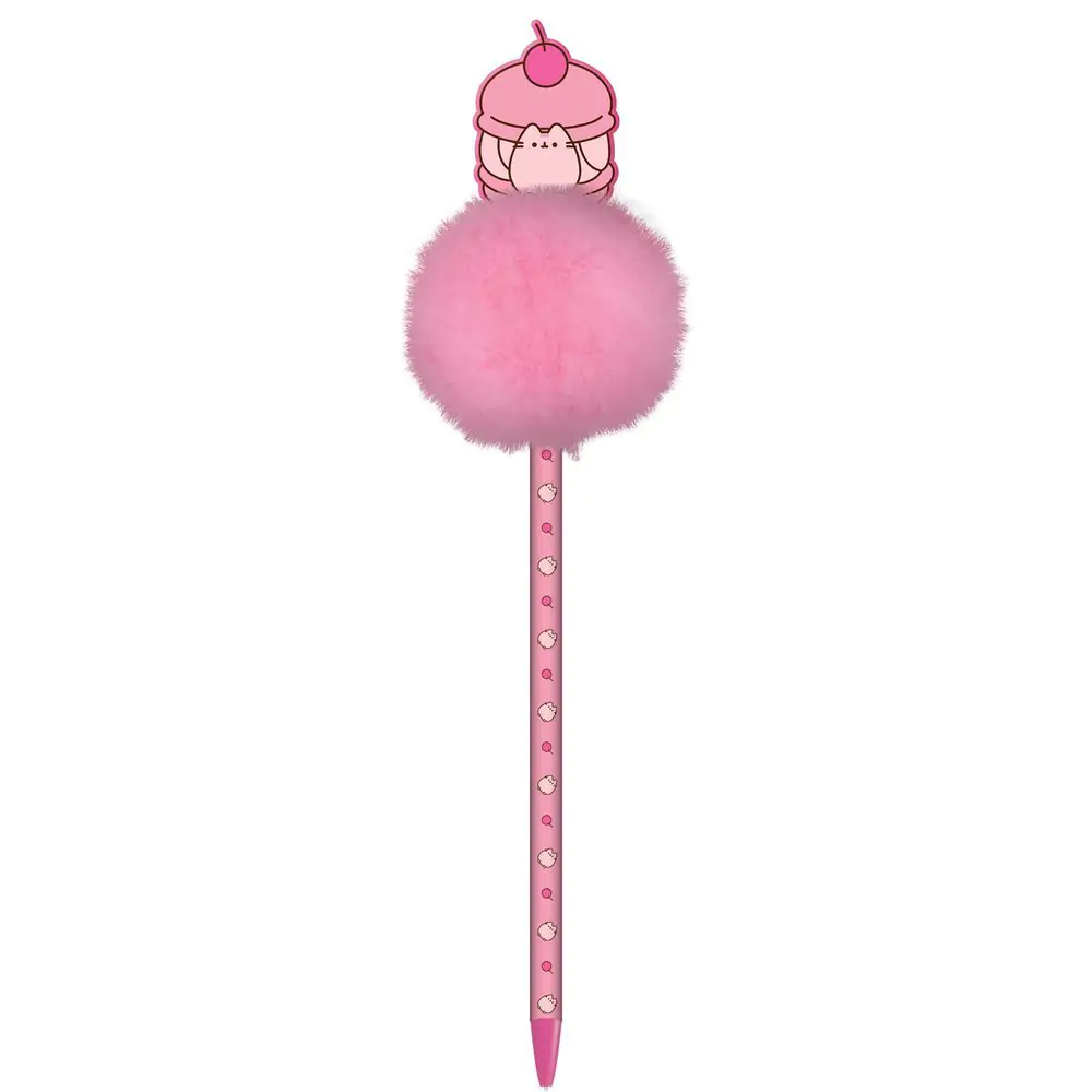 Pusheen pompom pen product photo