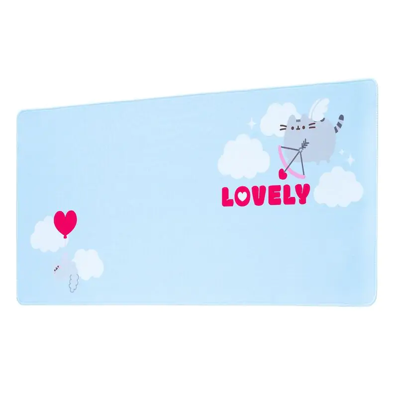 Pusheen Purrfect Love gaming desk mat product photo