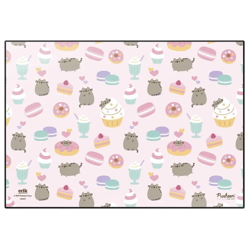 Pusheen Rose Desk mat termékfotó