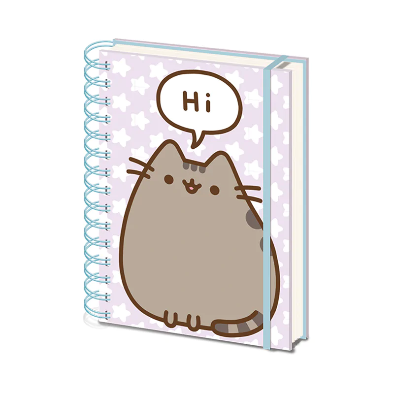 Pusheen Says Hi A5 notebook product photo