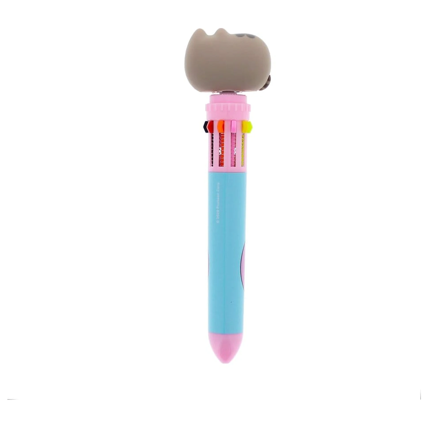 Pusheen Multi Colour Pen Spinny By The Pool Blue product photo