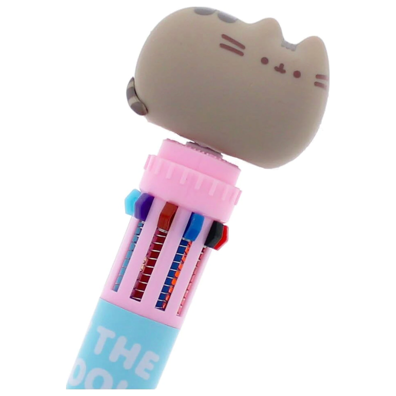 Pusheen Multi Colour Pen Spinny By The Pool Blue product photo