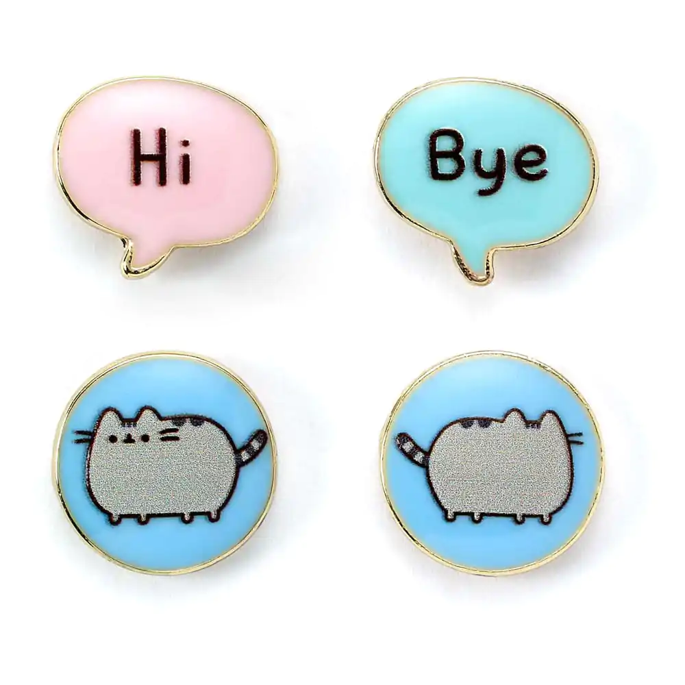 Pusheen Stud Earrings 2-pack "Hi , Bye" termékfotó