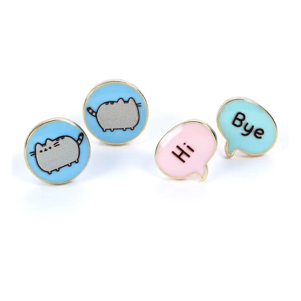 Pusheen Stud Earrings 2-pack "Hi , Bye" termékfotó