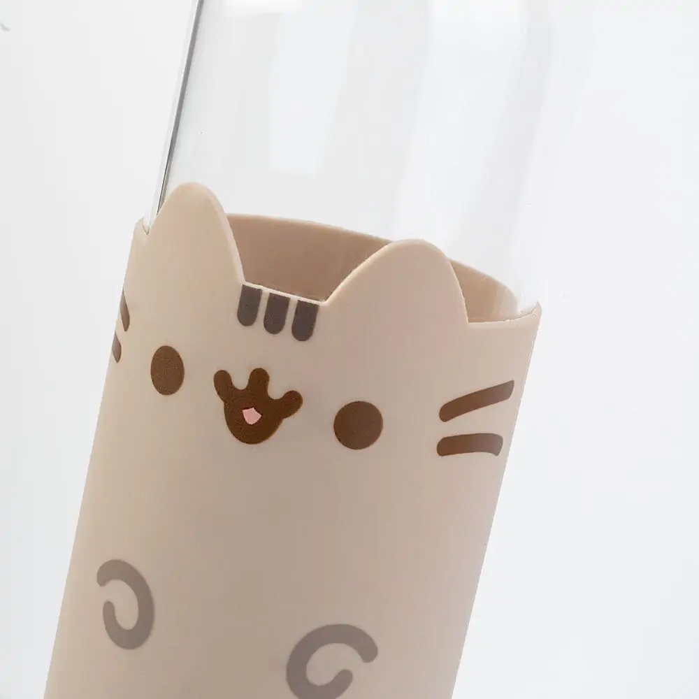 Pusheen glass bottle 500ml product photo