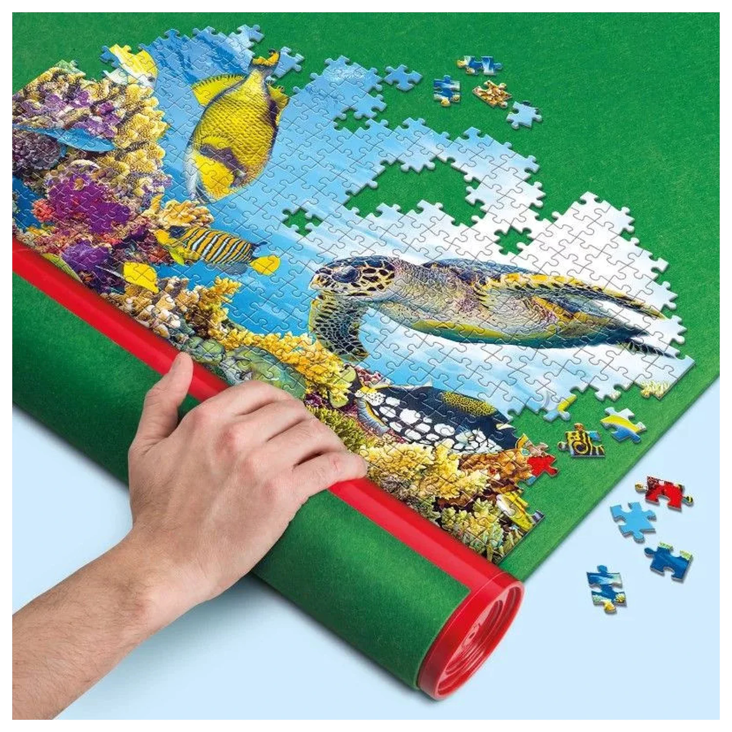 Puzzle Green Mat Clementoni product photo