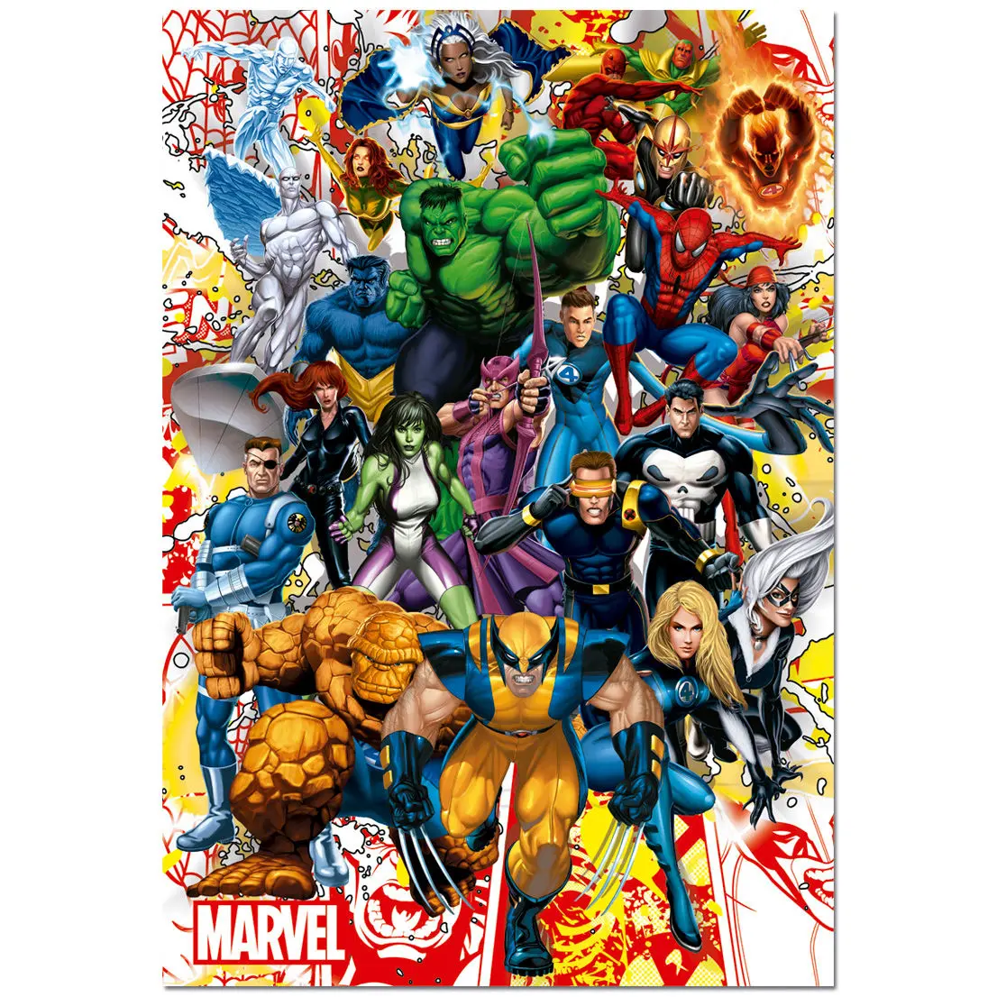 Marvel Heroes puzzle 500pcs termékfotó