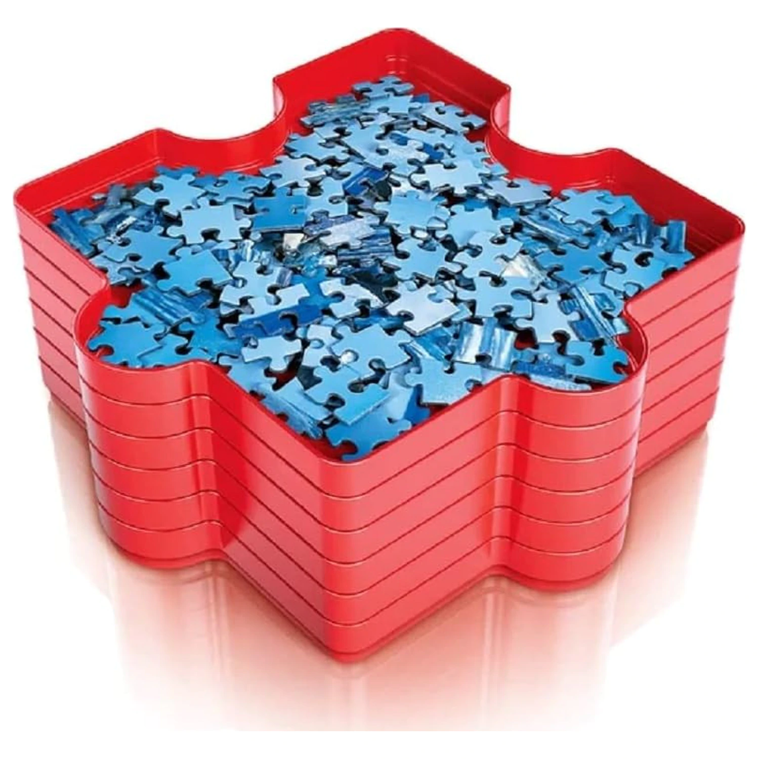 Puzzle Sorter Red 6-piece Clementoni product photo