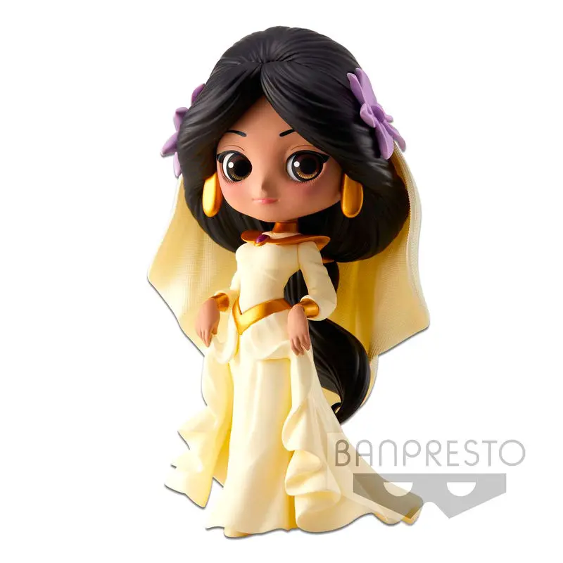 Q Posket Disney Aladdin Jasmine Dreamy Style figure 14cm product photo