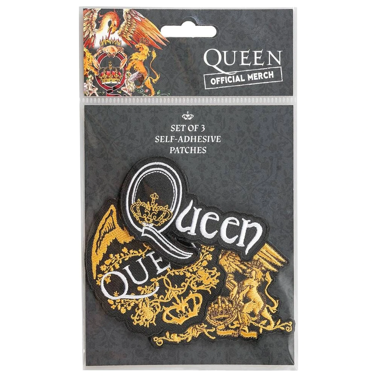 Queen set of 3 patches product photo