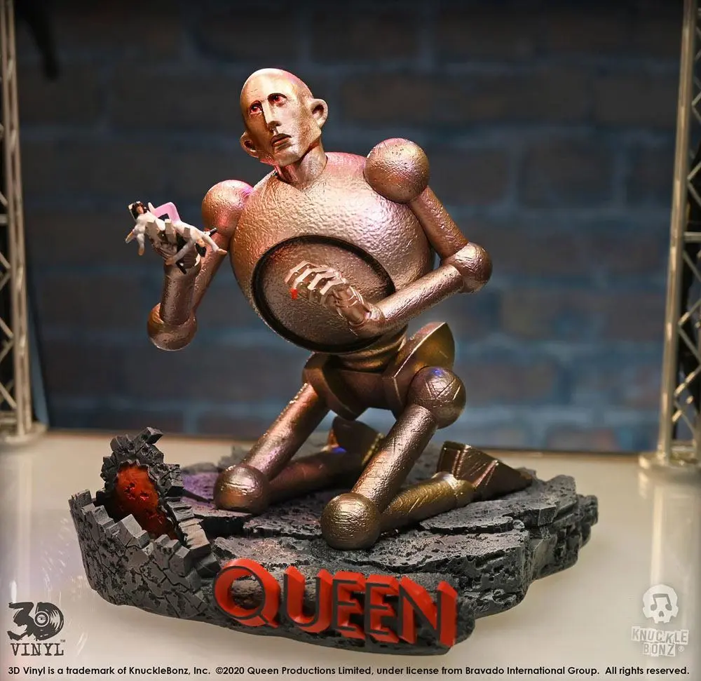 Queen 3D Vinyl Statue Queen Robot (News of the World) 20 x 21 x 24 cm product photo