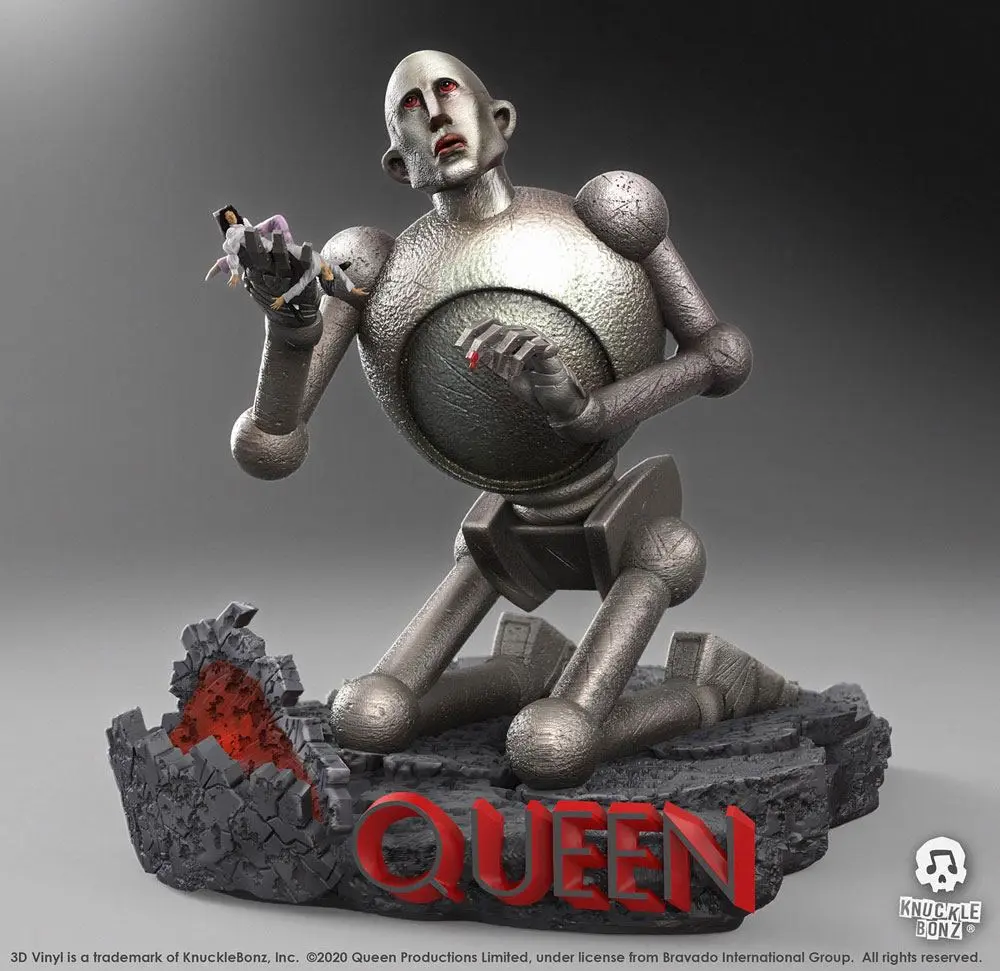 Queen 3D Vinyl Statue Queen Robot (News of the World) 20 x 21 x 24 cm product photo