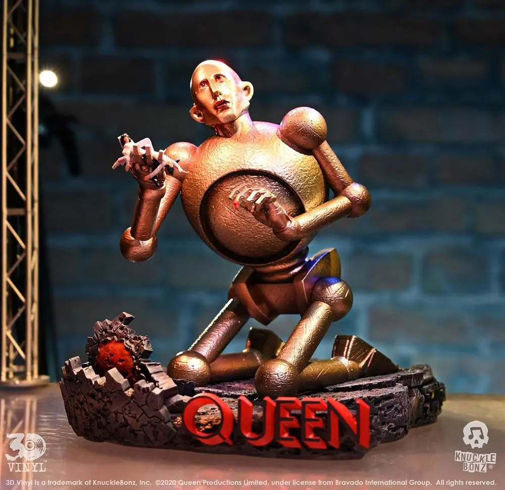 Queen 3D Vinyl Statue Queen Robot (News of the World) 20 x 21 x 24 cm product photo