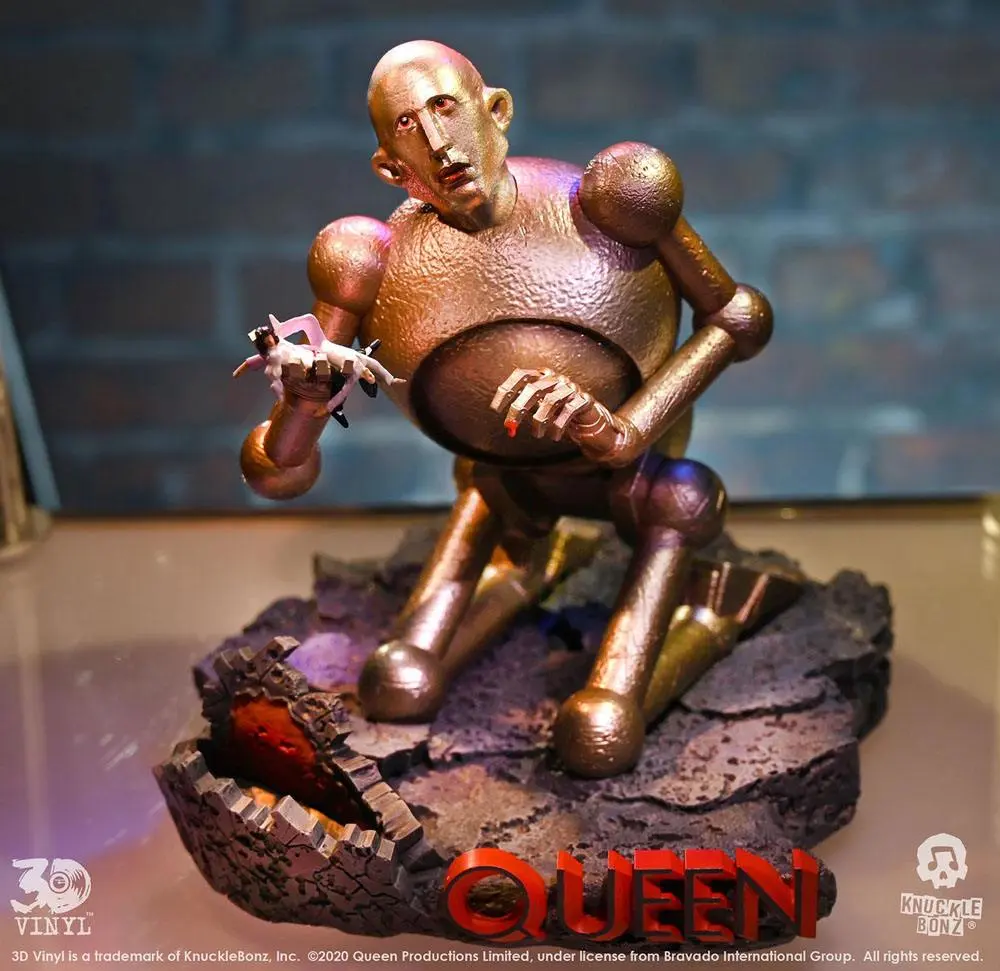 Queen 3D Vinyl Statue Queen Robot (News of the World) 20 x 21 x 24 cm product photo