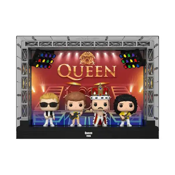 Queen Funko POP Moments Deluxe Vinyl Figures 4-Pack Wembley Stadium product photo