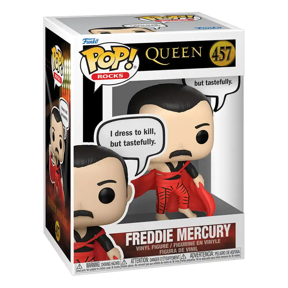 Queen Funko POP! Rocks Vinyl Figure Freddie Mercury (I Dress to Kill) 9 cm product photo
