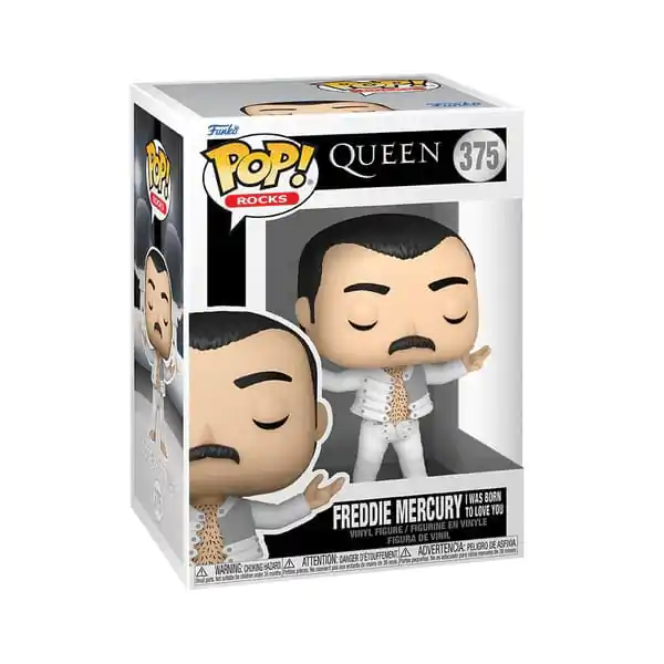 Queen POP! Rocks Vinyl Figure Freddie Mercury (I was born to love you) 9 cm product photo