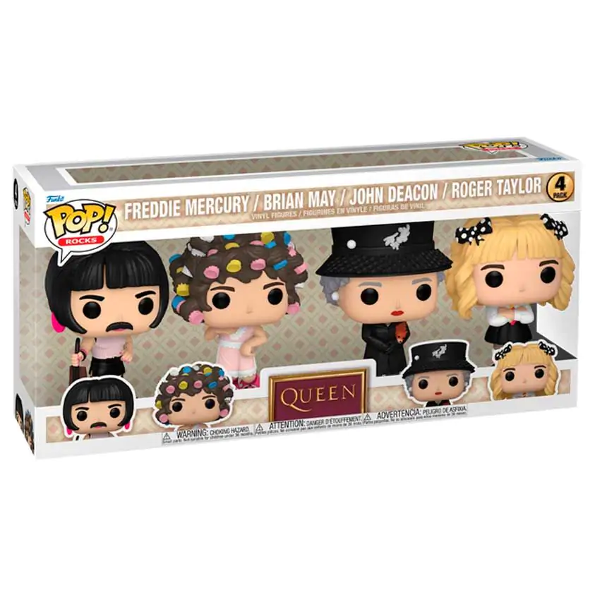 Queen POP! Rocks Vinyl Figure I Want to Break Free 4-Pack 9 cm termékfotó