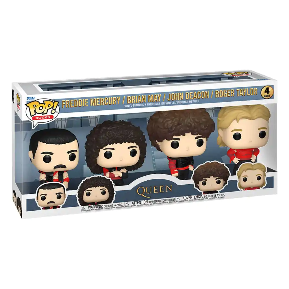 Queen Funko POP! TV Vinyl Figure 4-Pack Radio Gaga 9 cm product photo