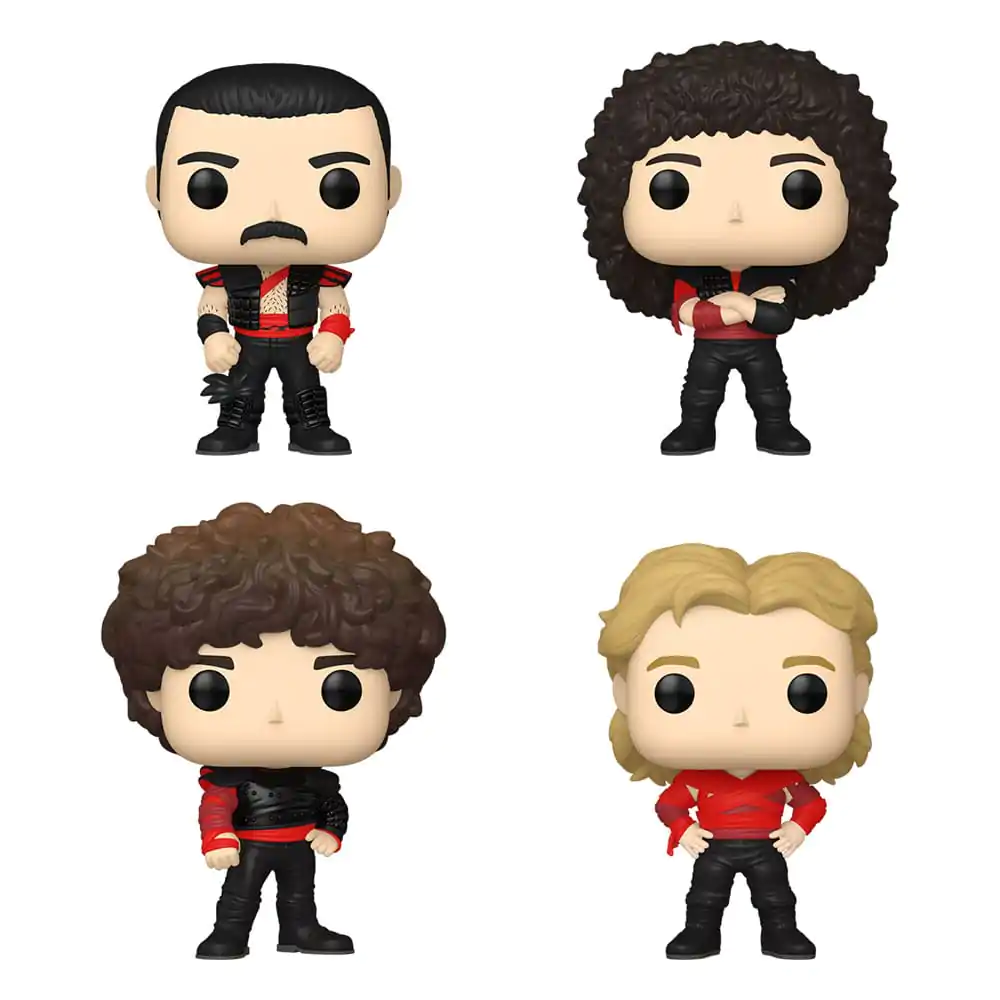 Queen Funko POP! TV Vinyl Figure 4-Pack Radio Gaga 9 cm product photo