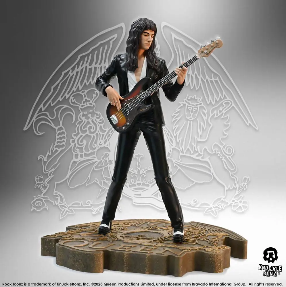 Queen Rock Iconz Statue John Deacon II (Sheer Heart Attack Era) 23 cm product photo