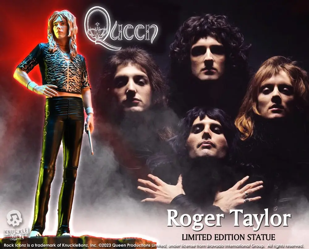 Queen Rock Iconz Statue Roger Taylor II (Sheer Heart Attack Era) 23 cm product photo