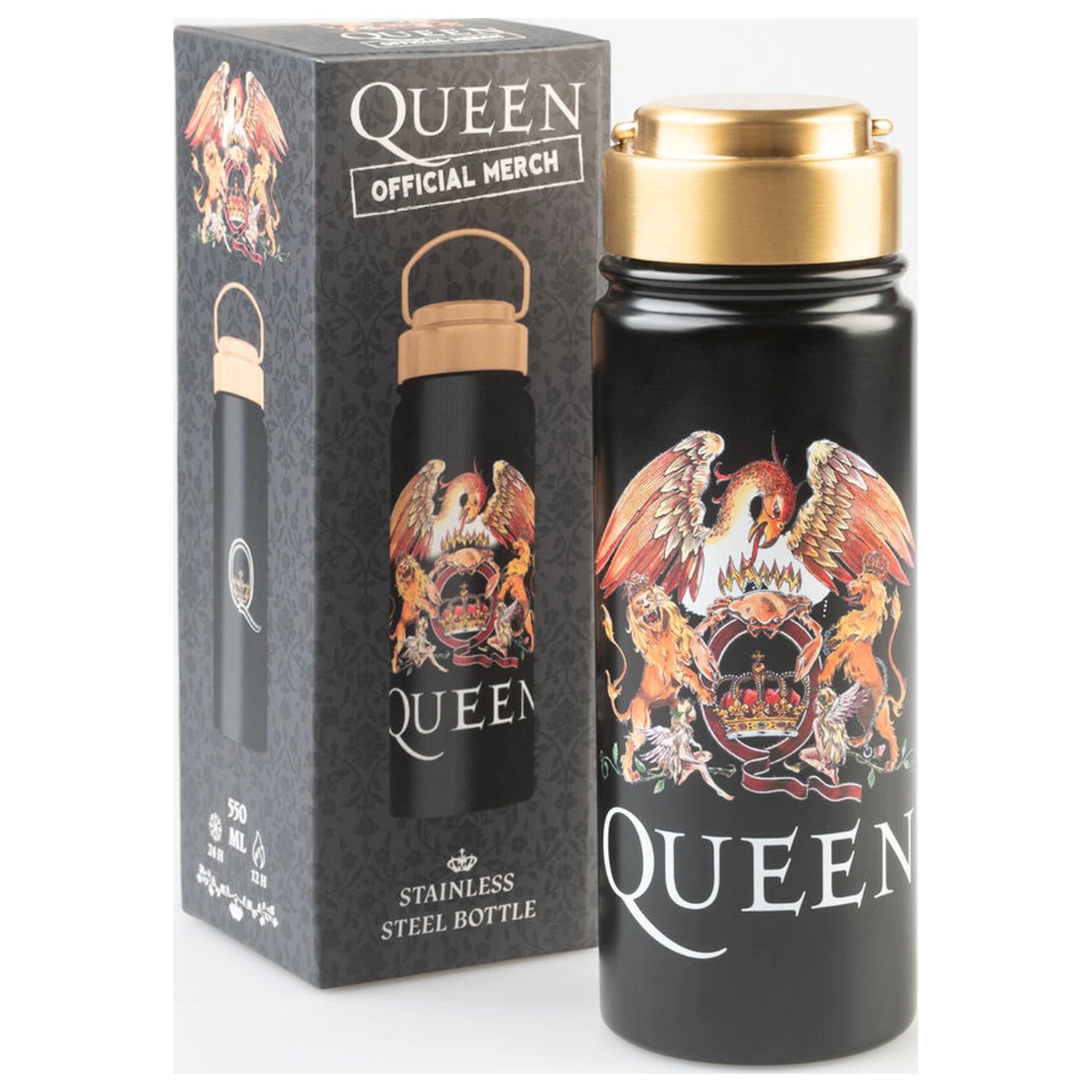 Queen Stainless steel bottle 500ml product photo
