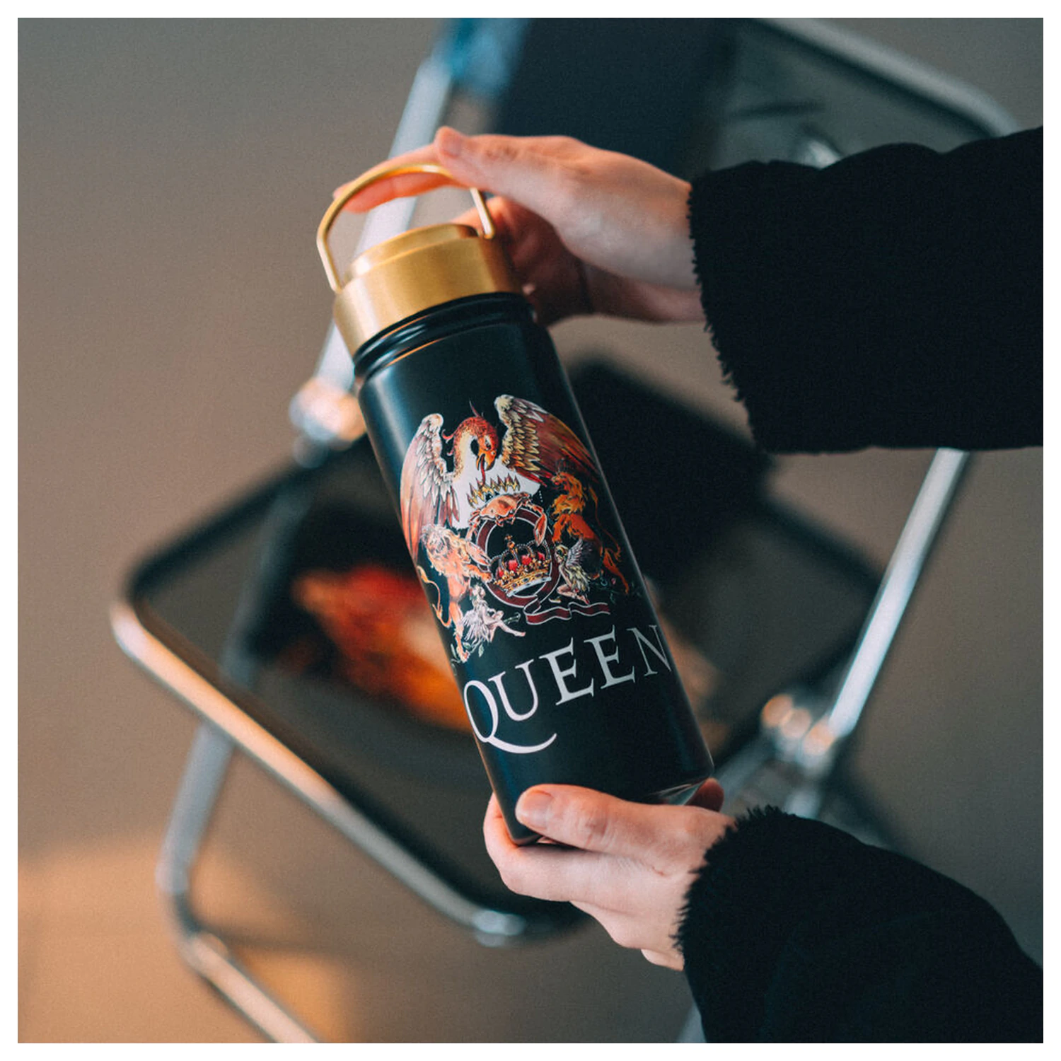 Queen Stainless steel bottle 500ml product photo