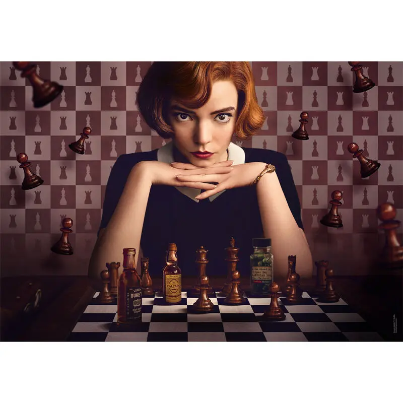 Queens Gambit puzzle 1000pcs product photo