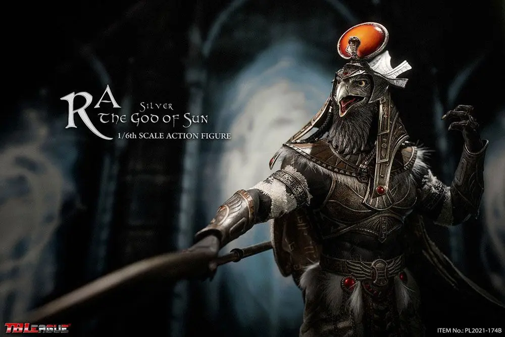Ra the God of Sun Action Figure 1/6 Silver Edition 30 cm product photo