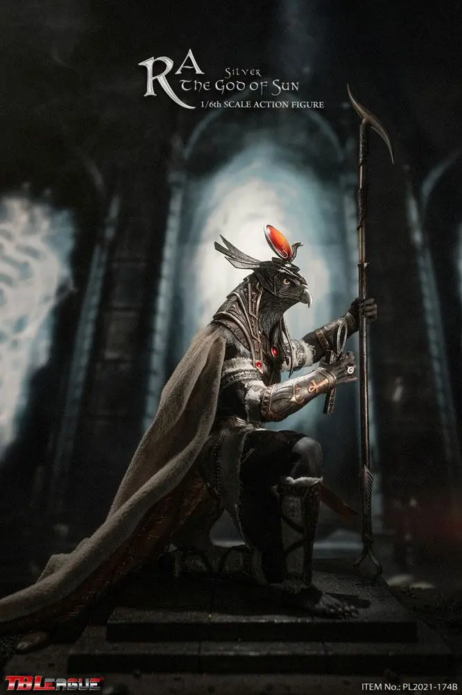 Ra the God of Sun Action Figure 1/6 Silver Edition 30 cm product photo