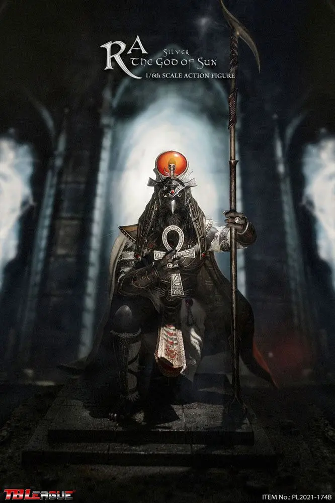Ra the God of Sun Action Figure 1/6 Silver Edition 30 cm product photo