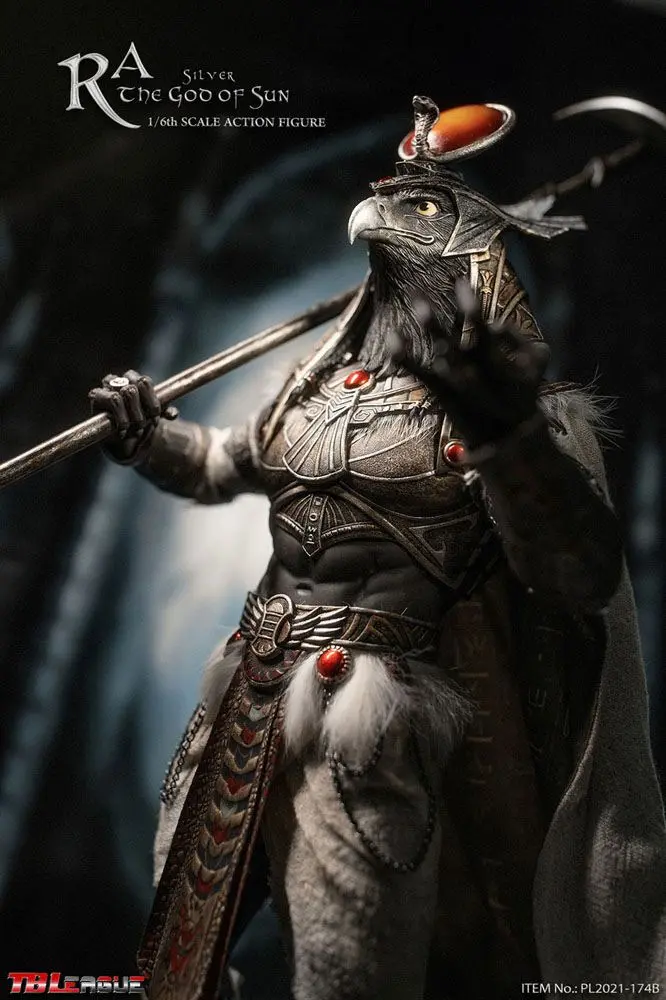 Ra the God of Sun Action Figure 1/6 Silver Edition 30 cm product photo