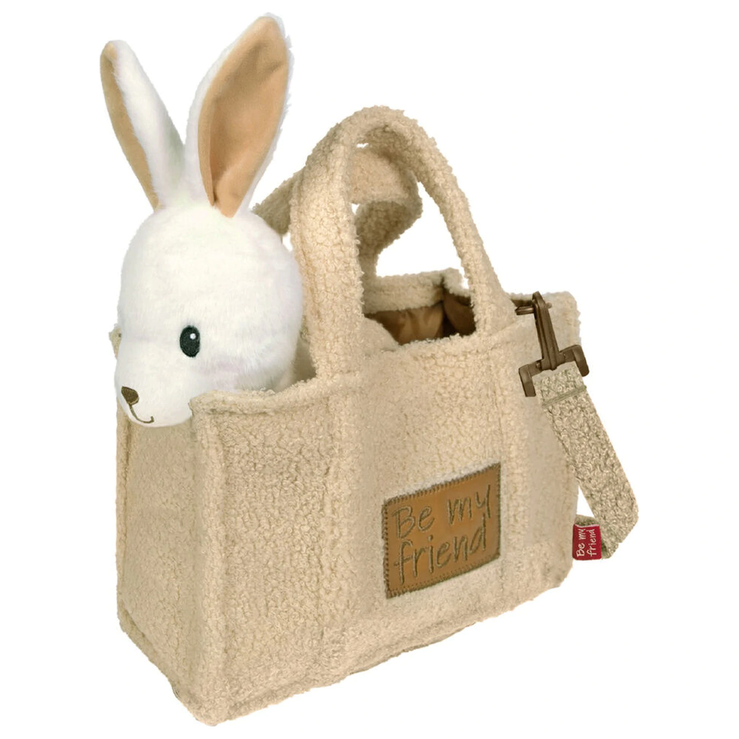 Rabbit plush + bag 28cm product photo