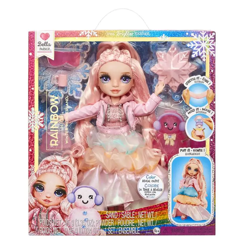 Rainbow High Bella Parker Winter pink doll termékfotó