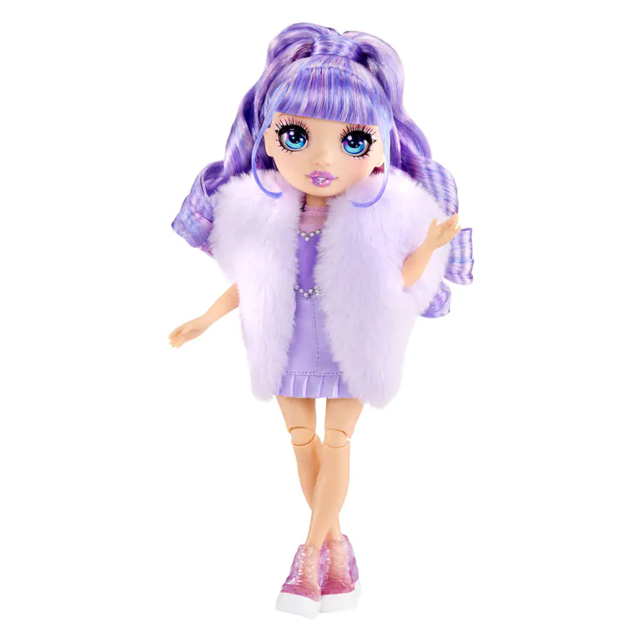 Rainbow High Crystal Fashion Violet doll product photo