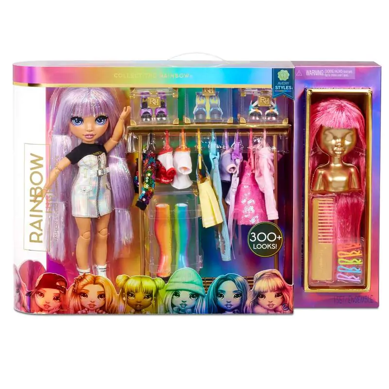 Rainbow High Fashion Studio Avery doll 25cm termékfotó