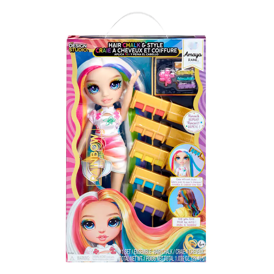 Rainbow High Hair Chalk & Style Amaya doll product photo